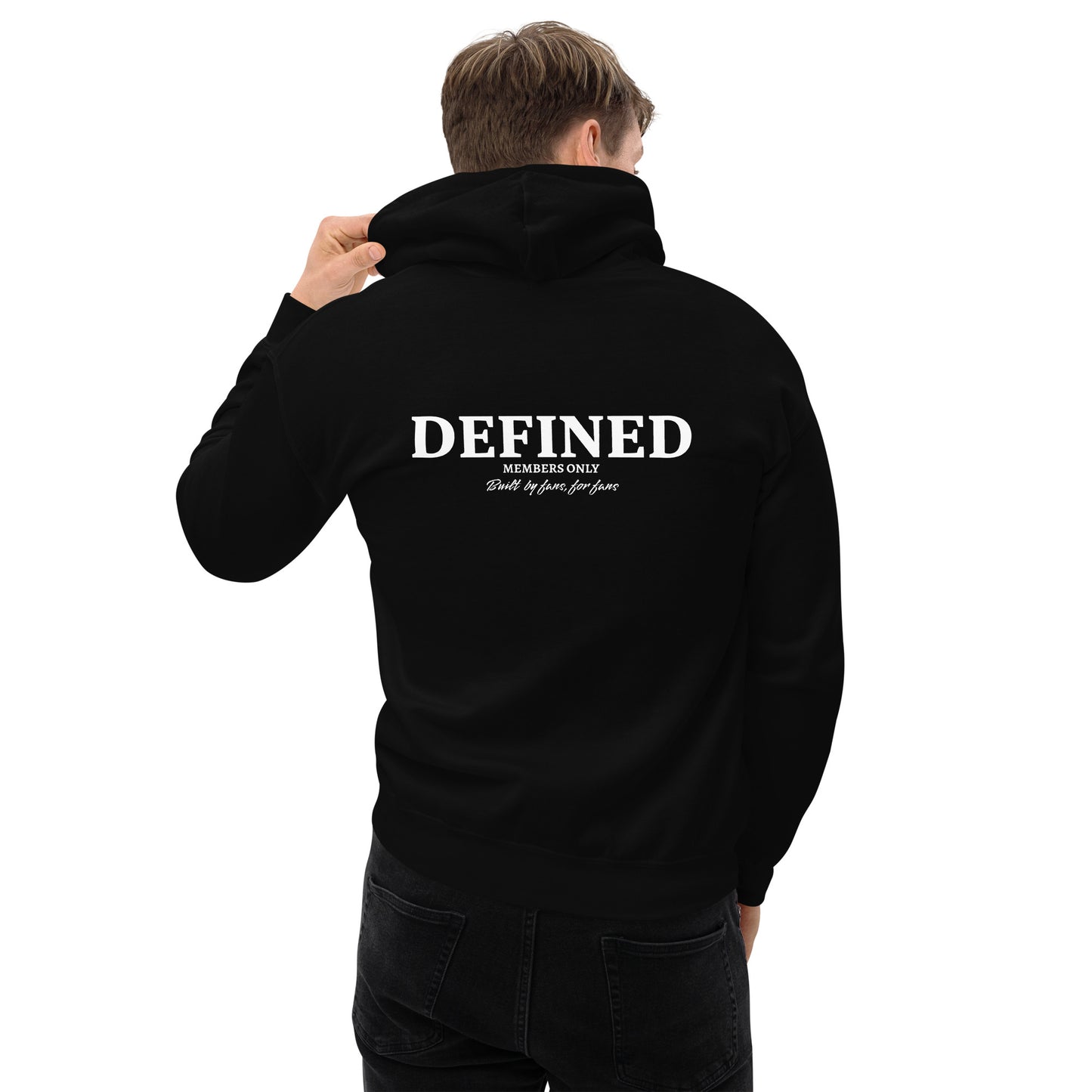 DEFINED Clothing - Black Hoodie