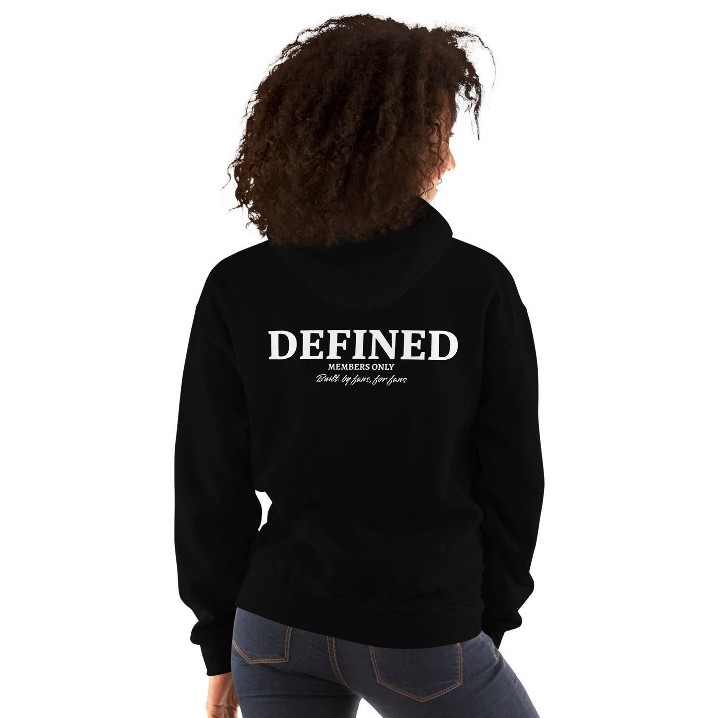 DEFINED Clothing - Black Hoodie