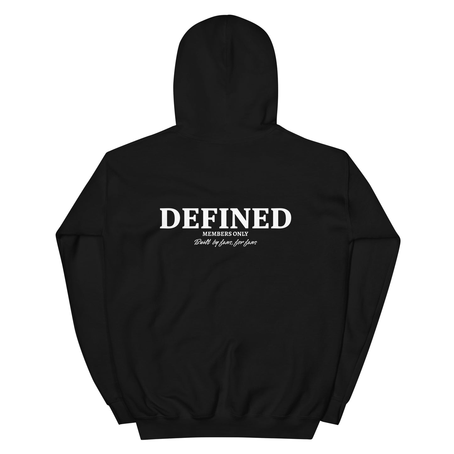 DEFINED Clothing - Black Hoodie